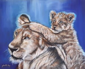 "Tenderness 2" 100-x-81 cm Oil on Canvas